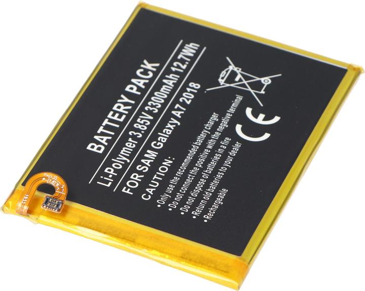 Actual product image AccuCell Akku Samsung Galaxy A7 2018