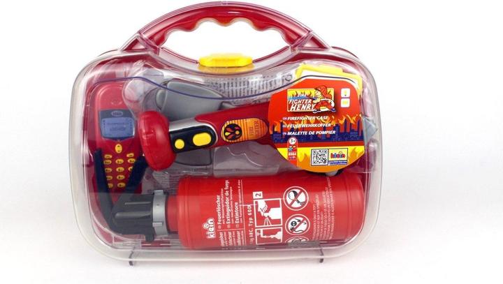 Actual product image Theo Klein Fire Fighter Henry 7-piece fire brigade case