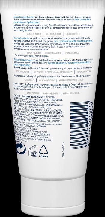 Immagine prodotto CeraVe Crema idratante (50 ml, Crema 24h)