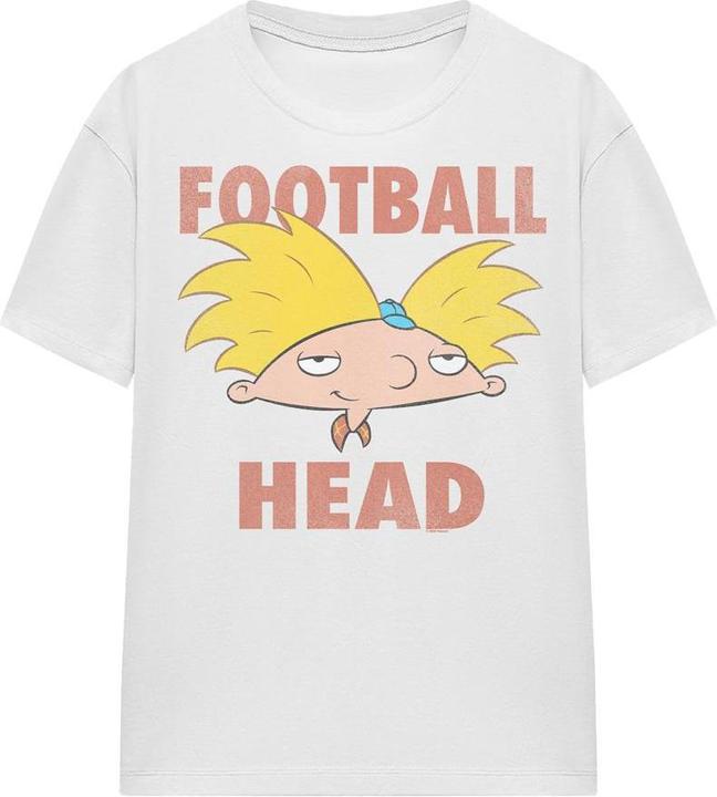 Immagine prodotto Hey Arnold! Football Head Maglietta Adulto Unisex (S)