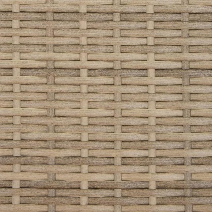 Produktbild VidaXL Gartensofa 2-Sitzer mit Dach und Hockern