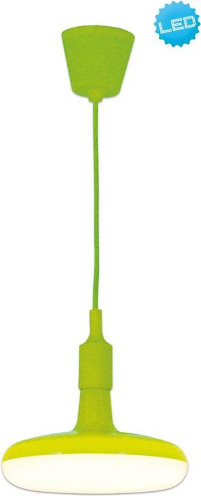 Actual product image Näve LED pendant light 22W 1800 lm 3000 K warm white Ufo green (E27, 1800 lm)