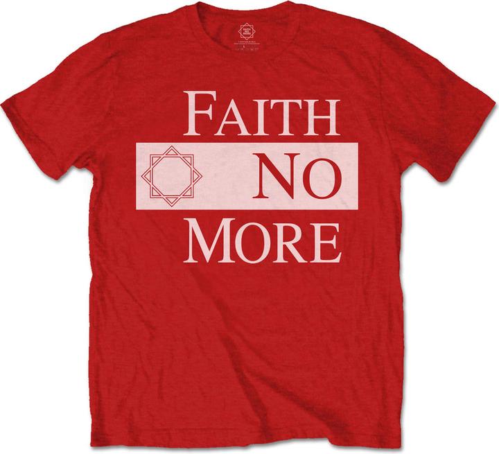 Produktbild Faith No More Classic New Logo Star (XL)