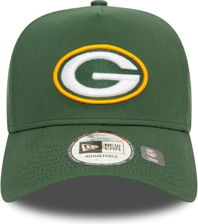 Actual product image New Era E-Frame Trucker Cap - Green Bay Packers Celtic Green