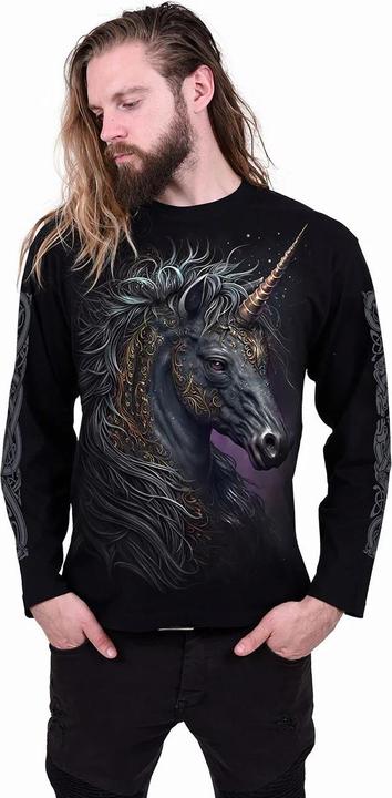 Produktbild Spiral Celtic Unicorn TShirt Langärmlig (XL)