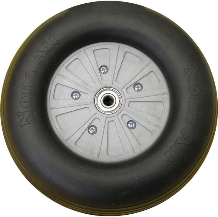Actual product image Planet-Hobby wheels heavy duty approx. 175 x 55 mm 2pcs. with ball bearing, closed rim