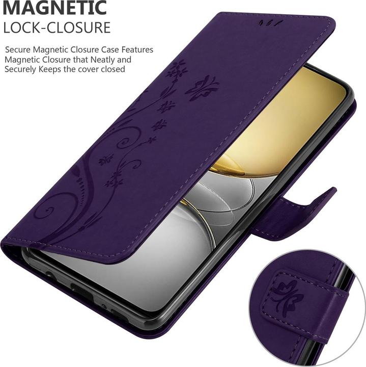 Immagine prodotto Cadorabo Custodia per Realme C75 Flower Book (Siemens CC75)
