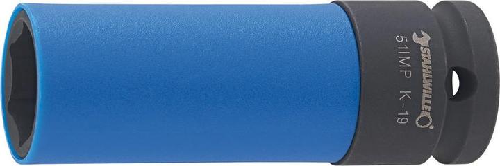 Productafbeelding Stahlwille 51IMP K/3 Set wielmoerdoppen 96838103 (17 mm, 19 mm, 21 mm)