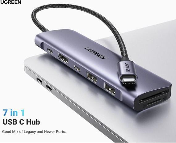 Immagine prodotto Ugreen CM195 (USB-C, 6 Porti)