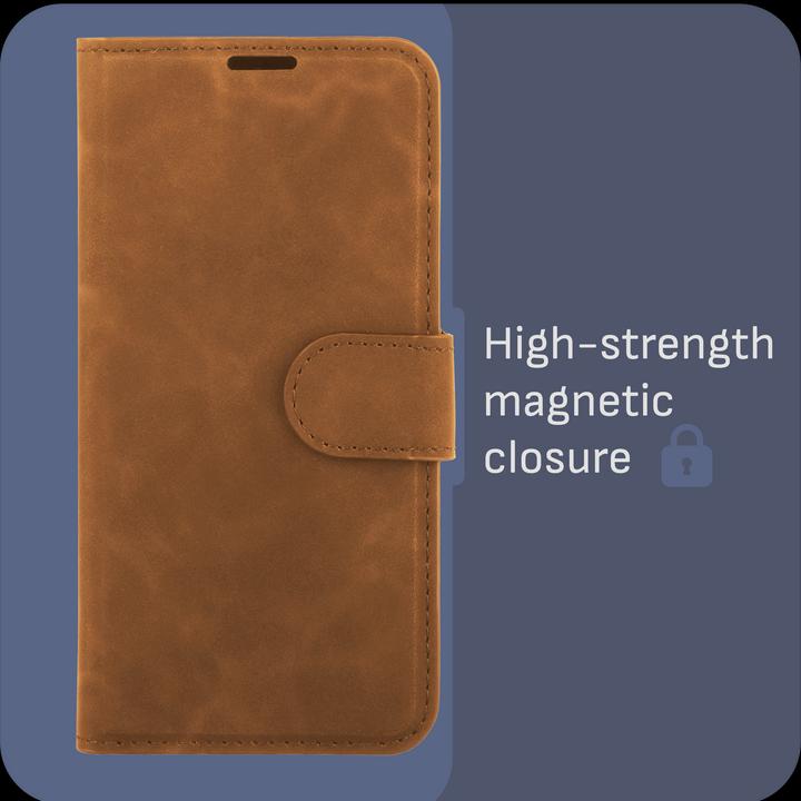 Actual product image Cazy Premium-Geldbörsen-Etui, Magnetisches Geldbörsen-Etui, Kartenfächer, Ständer (Apple iPhone 16e)