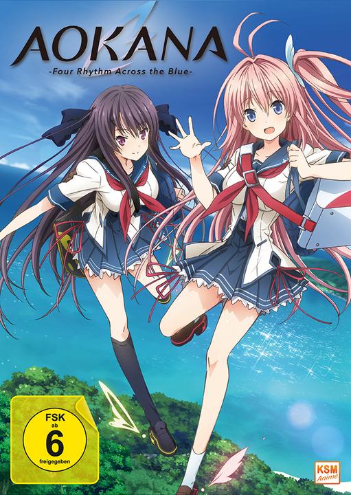 Actual product image Aokana - Four Rhythm Across the Blue - Complete Edition: Ep.01-12 (2 DVDs) (DVD, 2020, German, Japanese)