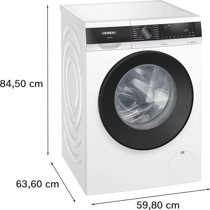 Immagine prodotto Siemens WG56G2Z3CH (10 kg, A sinistra, Spina CH)