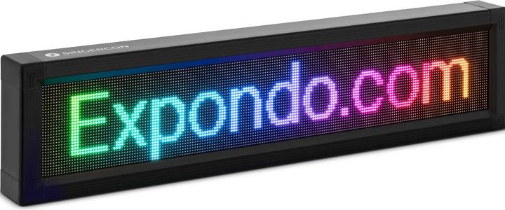 Singercon LED-Laufschrift LED-Leuchtschrift LED-Laufband LED-Werbetafel programmierbar