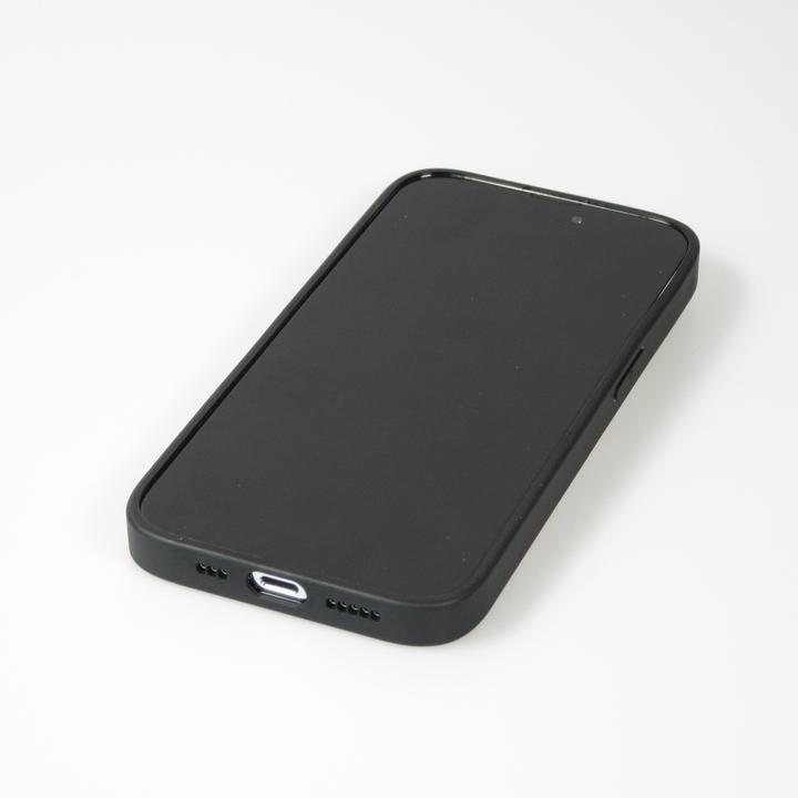 Actual product image PhoneLook Cover Karol G Hot cartoons with brilliant surface with black silicone edges (Apple iPhone 13 Pro)