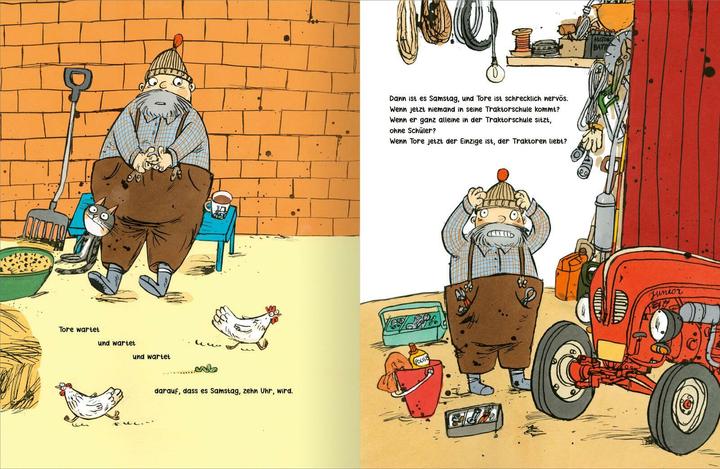 Produktbild Tores Traktorschule (Deutsch, Emelie Andrén, Ole Könnecke, 2024)