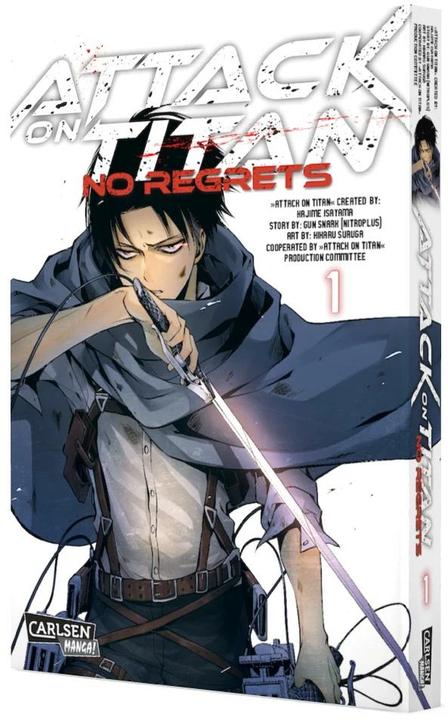Actual product image Attack on Titan - No Regrets, Band 1 (German, Hajime Isayama, 2015)