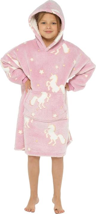Produktbild Follow That Dream Glow In The Dark Unicorn Kapuzendecke (One Size)