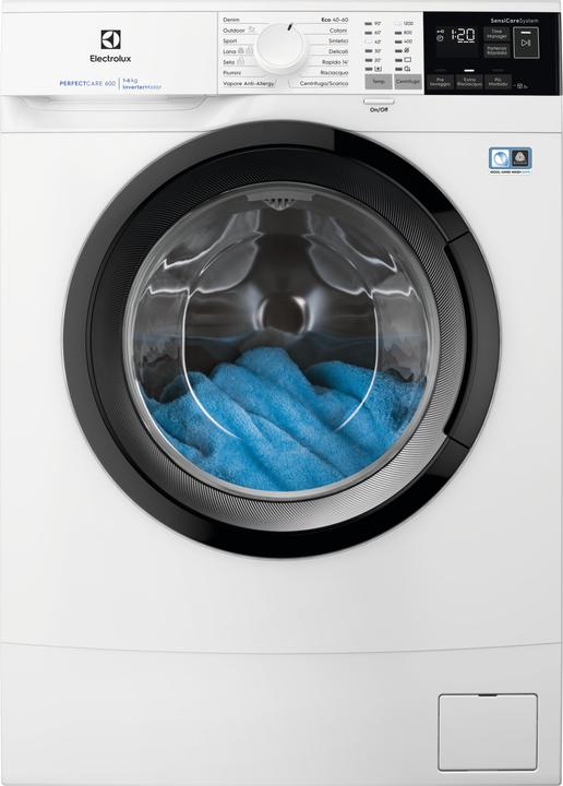 Actual product image Electrolux EW6S462I washing machine Front loading 6 kg C White (6 kg, Left)