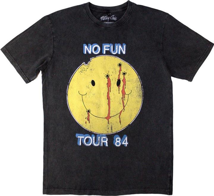 Motley Crue No Fun Tour 1984 TShirt (L)