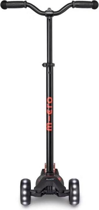 Immagine prodotto Micro Kickboard per bambini Maxi Deluxe Pro LED (nero rosso)