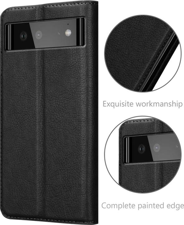 Immagine prodotto Cadorabo Libro Invis. Coperchio magnetico (Google Pixel 6a)