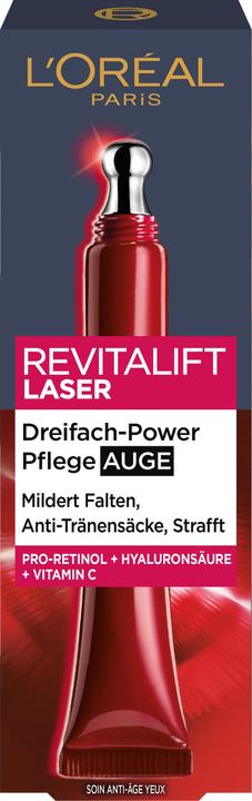Produktbild L'Oréal Paris L'Oréal, Laser X, Augencreme, 15 ml (15 ml, Tag)
