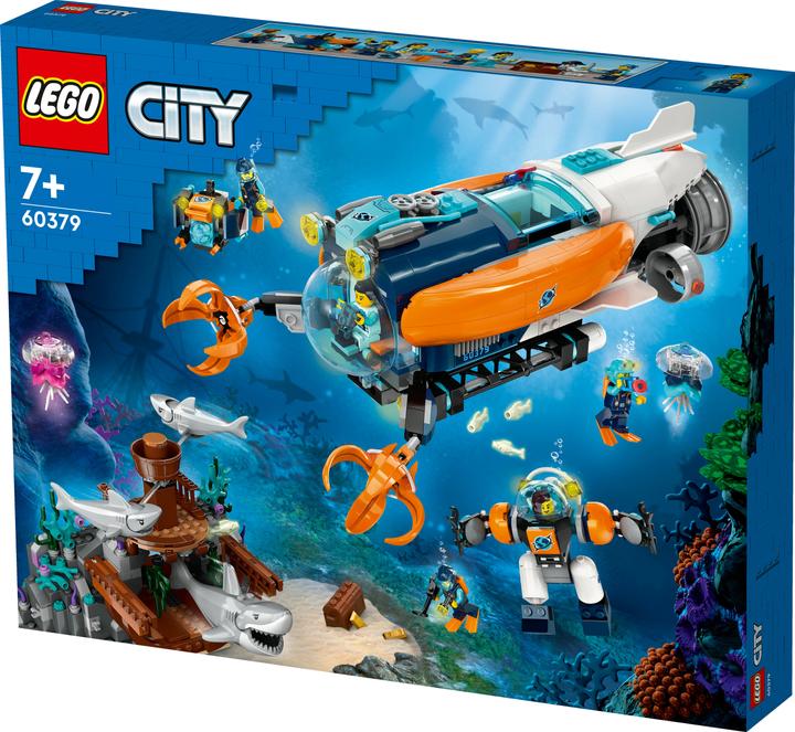Image du produit LEGO Sous-marin d'exploration (60379, LEGO City)