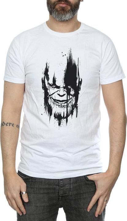 Immagine prodotto Universal Textiles Maglietta in cotone con la faccia di Thanos (XXL)
