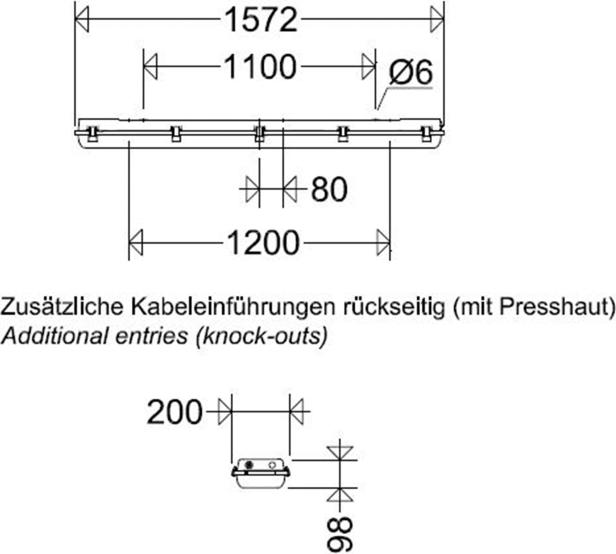 Produktbild Schuch 164 15L120G2 LED-FRleuchte 80W