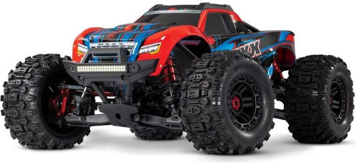 Actual product image Traxxas Tire on rim black (dual tread 2.8/3.6) Sledgehammer