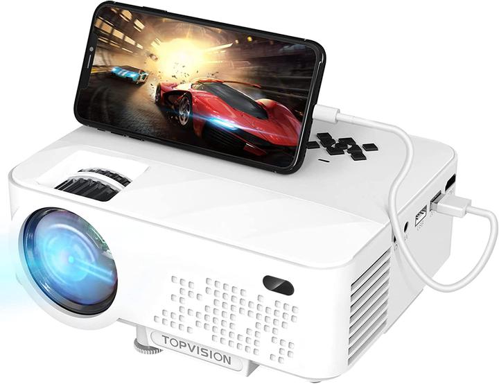 Actual product image Topvision Mini projector (Full HD, 4500 lm)