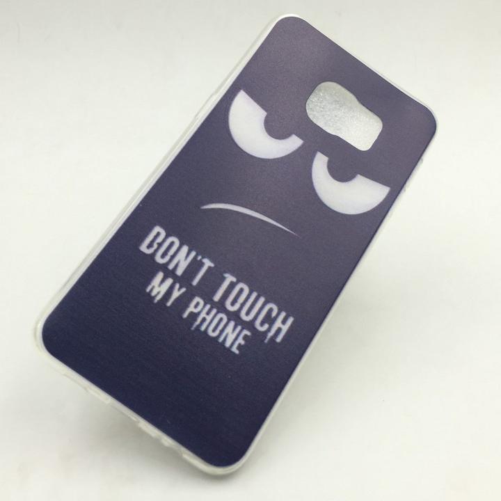 Produktbild König Design Schutz Handy Hülle für Samsung Galaxy S6 Edge Plus Case Cover Bumper Etuis Blau (Samsung Galaxy S6 Edge)