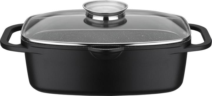 Image du produit GSW Rôtissoire universelle GOURMET (33 cm, Cocotte + faitout, Fonte d'aluminium)