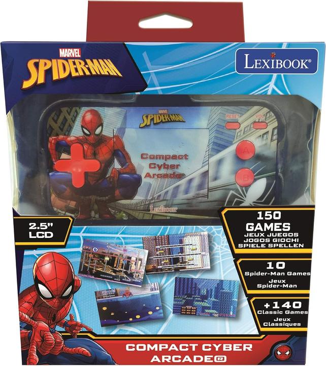 Produktbild Lexibook Handheld console Compact Cyber Arcade Spider-Man (JL2367SP)