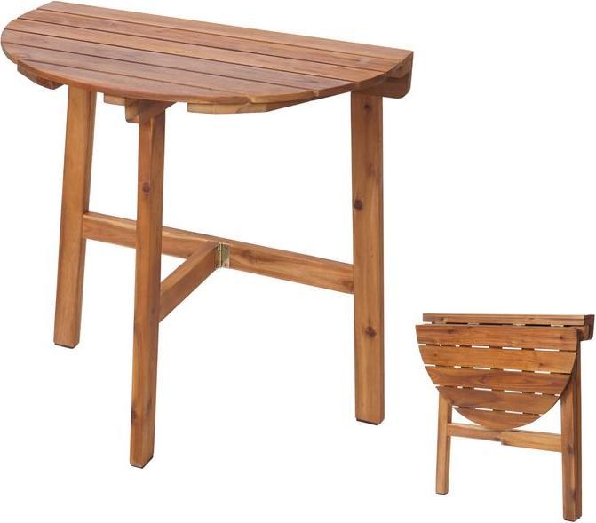 Image du produit Mendler Table pliante HWC-L19, In-/Outdoor pliable Acacia 71x70x34cm (70 cm)