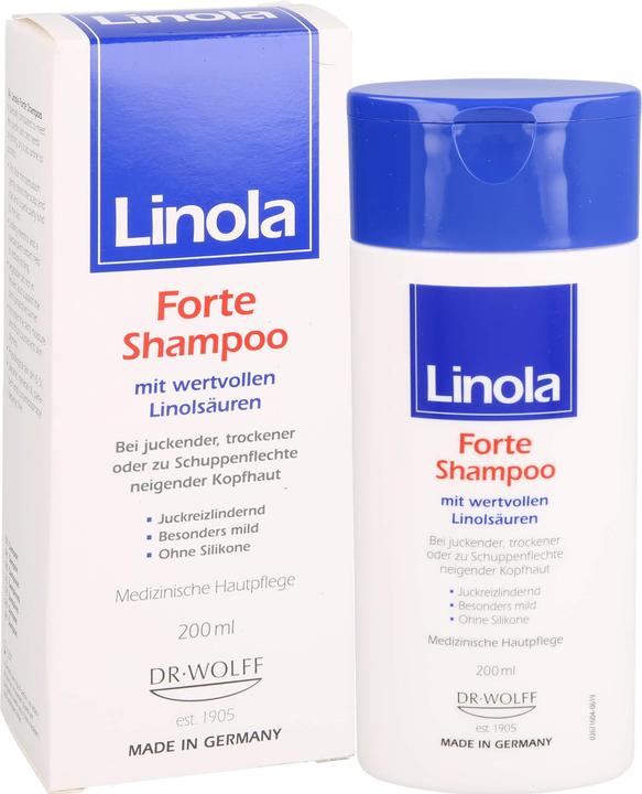 Produktbild Dr. Wolff Linola Shampoo forte, 200 ml Shampoo (200 ml, Flüssiges Shampoo)
