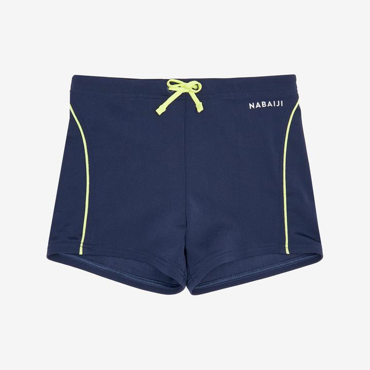 Produktbild Nabaiji Badehose Boxer Jungen - 100 Plus dunkelblau (14, 15, 16)