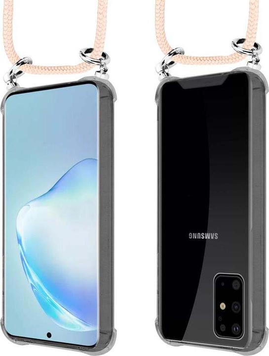 Produktbild Cadorabo TPU Handy Kette SILBER Cover