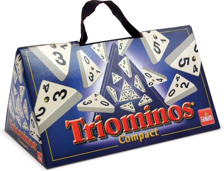 Image du produit Goliath Toys Triominos Compact (Allemand, Français, Italien, Anglais)