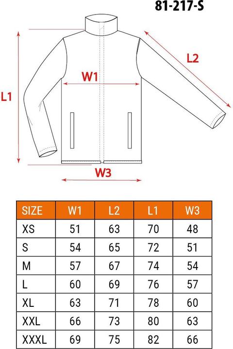 Nährwerte und Zutaten Topex 2 in 1 Arbeitsjacke 100% Baumwolle | Ripstop S (S)