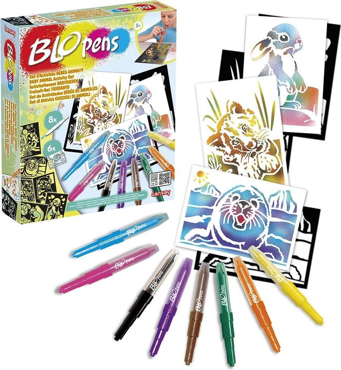 Produktbild Blopens Sprühstifte Set Tierbabys