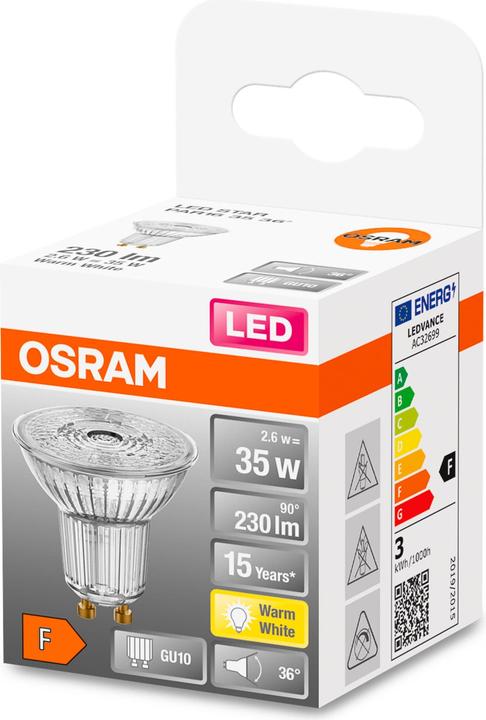 Image du produit Osram Star PAR16 (GU10, 2.60 W, 230 lm, 1 x, F)