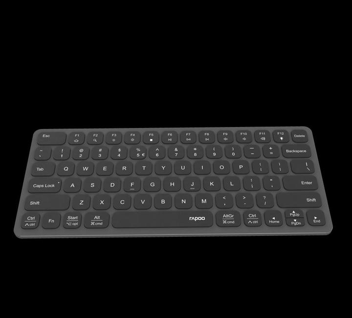 Actual product image Rapoo Keyboard With USB-C Adapter En (DE, Cable)