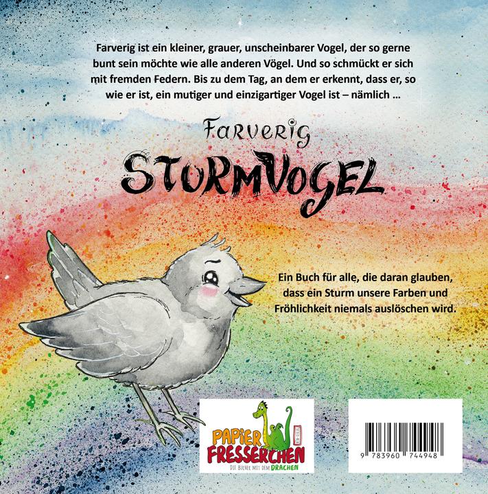 Produktbild Farverig Sturmvogel (Deutsch, Rabea Funk, Inga Haferstroh, 2021)
