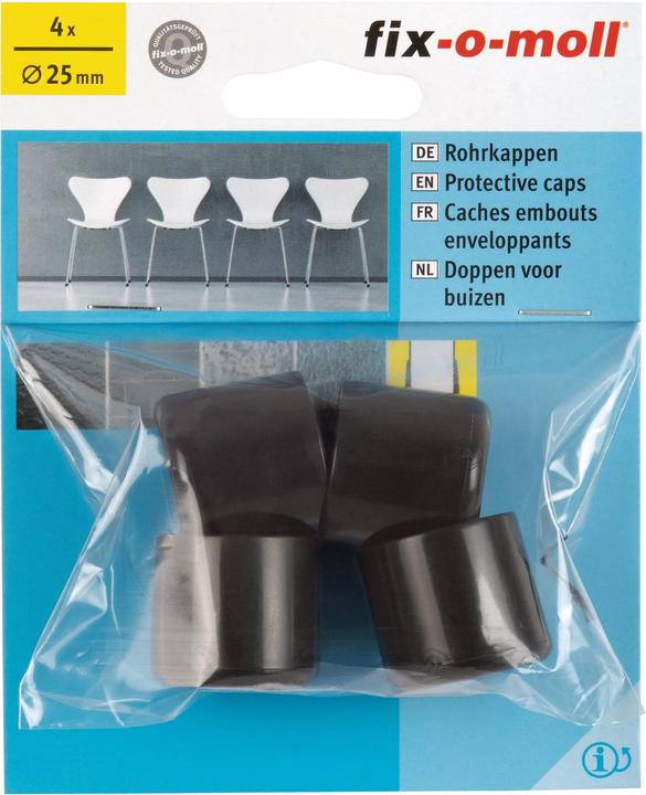 Fix-o-moll Rohrkappe (Rohrkappen, 4 Stück)