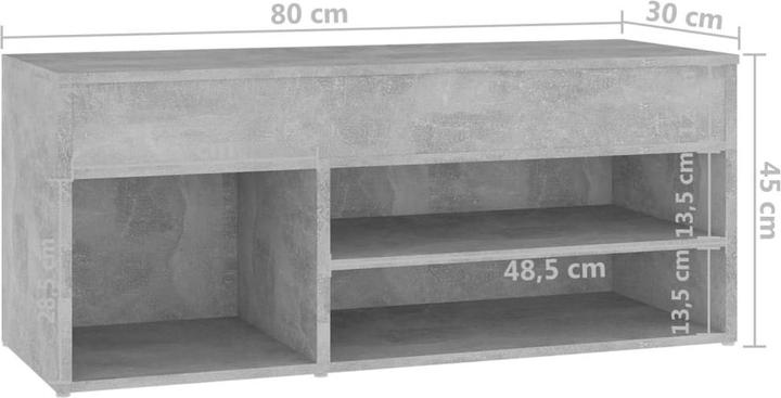 Immagine prodotto VidaXL Dennis (80 x 30 x 45 cm)