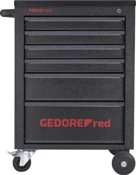Produktbild Gedore red R21560005 Werkzeugsatz im Werkstattwagen MECHANIC schwarz 129-teilig (129 x)