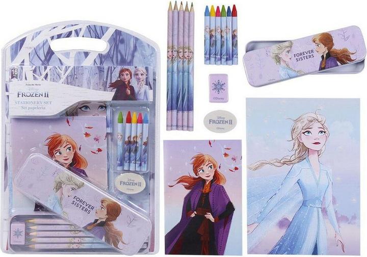 Image du produit Disney Frozen Set de papeterie Lila (16 pcs)