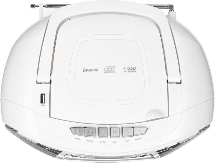 Produktbild JVC RC-E451W CD player Portable CD player White (UKW, Bluetooth)