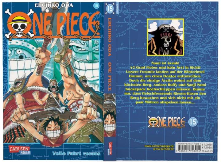 Produktbild One Piece, Band 15 (Deutsch, Eiichiro Oda, 2001)